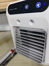德?tīng)q小空調扇制冷風(fēng)扇家用桌面USB充電插電兩用便攜戶(hù)外冷風(fēng)機學(xué)生宿舍辦公室加水冰塊小型可移動(dòng)風(fēng)扇 【充電插電兩用】可加水/冰+雙噴冷霧+手提便攜 曬單實(shí)拍圖
