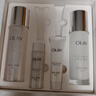玉蘭油（OLAY）小白瓶美白水乳禮盒護膚化妝品套裝女士補水保濕抗糖減黃節日禮物 【淡斑4步】美白水+乳+精華+霜 曬單實(shí)拍圖