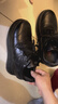 iiJin艾今【譚松韻同款】9cm經(jīng)典超輕厚底內增高小白鞋女283IOA 全黑色 36 曬單實(shí)拍圖