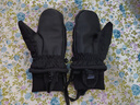 南恩NANDN男女兒童滑雪手套并指防水耐磨保暖青少年手套厚卡通冬 黑色 XS 曬單實(shí)拍圖