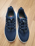 足力健老人鞋中老年軟底休閑鞋輕便散步鞋26113015J休閑藍 男 41 曬單實(shí)拍圖