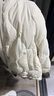三彩【防水易打理】2025冬季新款90白鴨絨羽絨服輕薄寬松短款M 曬單實(shí)拍圖