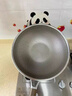 PAUL ENJUE德國納米鈦鋼炒鍋家用少油煙無(wú)涂層不粘鍋燃氣電磁爐通用平底鍋 【30CM+可立蓋】316L+雙面鈦0涂層粘鍋包退 30cm 曬單實(shí)拍圖