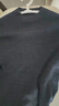朗文斯?。↙.WEST）100%羊毛可機洗針織衫女2025冬季新款無(wú)縫一體毛衣打底衫 灰色（半高領(lǐng)深灰） M 曬單實(shí)拍圖