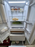 東芝（TOSHIBA）420小法式冰箱四開(kāi)門(mén)雙開(kāi)門(mén)高容全嵌入式一級能效國家補貼低能耗家用國家補貼電冰箱 GR-RF420WI-PM171織瑾白 曬單實(shí)拍圖