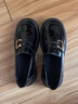 RXXBFB厚底樂(lè )福鞋女2026春夏季新款百搭日系jk制服單鞋配裙子軟底小皮鞋 黑色亮光 40 (250mm) 曬單實(shí)拍圖