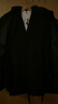 席臣加肥加大碼西裝外套休閑男寬松商務(wù)西服顯瘦大號胖子肥佬西服套裝 三件套黑色 3XL （170-190斤） 曬單實(shí)拍圖