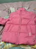 巴拉巴拉童裝兒童泡芙羽絨服男女童寶寶冬裝親子裝衣服立領(lǐng)外套萌 草莓粉-白鴨絨-清潔度700+ 160 -充絨量133g-成人可穿 曬單實(shí)拍圖