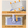 開(kāi)心媽媽平板拖把16CM加長(cháng)桿洗臉巾小拖把懶人衛生間浴室免手洗一次性?shī)A布 曬單實(shí)拍圖