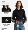 阿迪達斯 adidas【滔搏運動(dòng)】三葉草女子LNY HALFZIP W衛衣 KT3135 M 曬單實(shí)拍圖