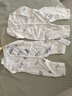 春秋款嬰兒連體衣0-2歲A類(lèi)無(wú)骨100%純棉寶寶哈衣爬服新生兒衣服 藍鯨魚(yú)+粉小鳥(niǎo) 73cm （15-18斤） 曬單實(shí)拍圖