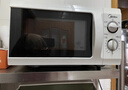 美的（Midea）【給老家送年貨東哥同款】快捷微波爐 家用小型 360°轉盤(pán)加熱 旋鈕操控 易潔內膽（M1-L213B） 曬單實(shí)拍圖