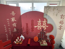 萊邦宸 訂婚布置全套 2026新款訂婚場(chǎng)景布置全套背景板布置套裝裝飾 次日達/桃之夭夭豪華 曬單實(shí)拍圖