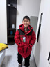 巴拉巴拉童裝兒童羽絨服男童女童2025新款春款保暖加厚青少年拜年服紅色潮 曬單實(shí)拍圖