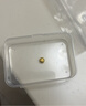 賽菲爾（Sunfeel）足金9999黃金金豆子1g5g實(shí)心投資理財送禮收藏攢錢(qián)禮物JTYA00078 5g 曬單實(shí)拍圖
