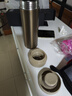 膳魔師（THERMOS）保溫杯純鈦杯530ml男女士大容量戶(hù)外保冷水杯子茶杯TCTC-550T-GD 曬單實(shí)拍圖