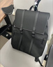 皮爾卡丹雙肩書(shū)包男士商務(wù)通勤背包大容量旅行出差輕便電腦包實(shí)用禮物高端 黑色 曬單實(shí)拍圖