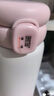 FGA富光兒童保溫杯316L不銹鋼吸管孕產(chǎn)婦水杯學(xué)生便攜喝水彈蓋杯子粉 曬單實(shí)拍圖