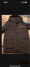 羅蒙（ROMON）鵝絨羽絨服男中長(cháng)款可拆連帽冬季保暖外套中老年高端休閑羽絨服 曬單實(shí)拍圖