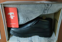 恒源祥靴子男馬丁靴套腳秋冬雪地靴頭層牛皮新款棉鞋子 J667 黑色 40 曬單實(shí)拍圖