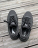 安踏男鞋運動(dòng)鞋男秋冬季男士軟底網(wǎng)面跑步鞋休閑鞋皮面保暖防水鞋子男 【熱賣(mài)推薦款秋冬季男鞋】黑色 42 （8.5碼） 曬單實(shí)拍圖