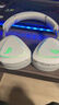ROG棱鏡2 無(wú)線(xiàn)藍牙三模 電競游戲耳機頭戴式 SpeedNova低延遲 輕量化 三角洲行動(dòng) 帶麥 白色 曬單實(shí)拍圖