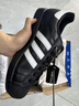 阿迪達斯（adidas）三葉草貝殼頭 Superstar 2黑白撞色logo板鞋JI0079 41碼 曬單實(shí)拍圖
