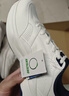 安踏【林孝埈同款】ACE 2丨網(wǎng)球風(fēng)休閑鞋男女同款情侶白色運動(dòng)跑步鞋 【男款】象牙白/新墨水藍-1 41 （男） 曬單實(shí)拍圖