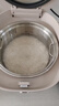 美的（Midea）低糖電飯煲 4升0涂層電飯鍋家用智能米湯分離瀝米飯煲316L不銹鋼3-8人多功能微壓蒸柴火飯鍋4E62LS 曬單實(shí)拍圖
