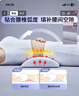 奧羅瑪斯（aeromax）腰枕床上腰墊記憶棉靠墊孕婦腰托靠枕護住腰部床頭靠背墊睡覺(jué)支撐 曬單實(shí)拍圖