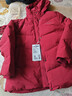 波司登（BOSIDENG）25新款冬季羽絨服女款短款連帽90絨新年紅騏驥紅外套B250245128 【新年紅】醇酒紅1856-送長(cháng)輩 -店長(cháng)推薦 XL 175/96A 體重約130-140斤 曬單實(shí)拍圖
