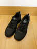 安踏男鞋運動(dòng)鞋男春夏季男士軟底網(wǎng)面透氣跑步鞋休閑鞋皮面防水鞋子男 【熱賣(mài)推薦款春季新款男鞋】黑色 42 （8.5碼） 曬單實(shí)拍圖