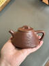 紫來(lái)順宜興手工刻繪梅花竹葉紫泥紫砂壺高端啟瓢小茶壺送領(lǐng)導茶具泡茶壺 【傲雪寒梅】梅韻啟瓢壺 160ml 曬單實(shí)拍圖