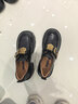 天美意吳昕/高海寧同款女鞋子瘋狂動(dòng)物城聯(lián)名厚底樂(lè )福鞋通勤百搭小皮鞋 松露黑-高海寧同款 37 曬單實(shí)拍圖