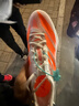 阿迪達斯小蟬翼二代 田徑精英Adidas Finesse 2男女專(zhuān)業(yè)比賽厚底短跑釘鞋 JQ5932/小蟬翼二代/含手提袋 41.5 曬單實(shí)拍圖