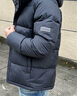 黑冰700蓬鴨絨男款加厚防風(fēng)保暖700蓬羽絨服經(jīng)典款外套 F8905MJ 黑色 XL 曬單實(shí)拍圖