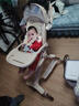 XUM嬰兒車(chē)遛娃神器推車(chē)可坐可躺0-6歲雙向折疊輕便高景觀(guān)溜娃手推車(chē) 大款香檳【升級大輪+加大座椅】 曬單實(shí)拍圖