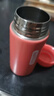 【活動(dòng)】304不銹鋼保溫杯便攜迷你口袋杯可愛(ài)女生水杯子 紅色150ml 曬單實(shí)拍圖