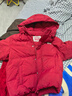 Levi's【新年馬年】李維斯兒童羽絨服紅色男童冬季保暖加厚外套童裝女童 草本紅 80%絨子含量-清潔度600 140 /68 充絨量125g【建議身高128-140cm】 曬單實(shí)拍圖