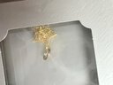 周大?？棄?mèng)星星星黃金吊墜女(工費260)約1.8g EOF1870生日禮物 曬單實(shí)拍圖