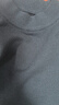MARKLESS毛衣男士秋冬保暖半高領(lǐng)針織衫休閑內搭套頭打底衫0710 星空黑 M  曬單實(shí)拍圖
