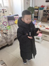 巴布豆（BOBDOG）正品金標兒童羽絨服中長(cháng)款男女童裝2025新款6-15歲中大童保暖外套 黑色 【兒童成人皆可穿】 140 推薦【身高120-130cm】 曬單實(shí)拍圖