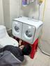 統帥（Leader）海爾出品 懶人內衣褲雙桶洗衣機 2KG洗烘 雙筒小型迷你 家電補貼XQGL20-ZHBD671WU1 張呈同款 曬單實(shí)拍圖