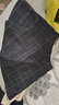 口旋新款格子毛呢秋冬短裙女網(wǎng)紅半身裙高腰A字顯瘦百搭百褶蓬蓬傘裙 黑格+帶安全 M 165 曬單實(shí)拍圖