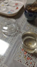 蘇氏陶瓷高硼硅玻璃小茶杯6色裝一人一色耐高溫玻璃水杯 曬單實(shí)拍圖