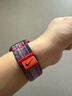 適用蘋(píng)果手表表帶耐克applewatch10 11 9 8尼龍nike回環(huán)Ultra表帶 新配色【NK藍配紅】同款 【46mm】適用Apple Watch10代/11 曬單實(shí)拍圖