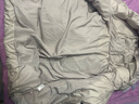 對白90白鴨絨短款連帽羽絨服女2025冬季新款小被子面包服保暖外套 淺灰色 M 曬單實(shí)拍圖