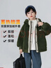 悠悠童話(huà)秋冬男童加厚外套洋氣兩面穿2025兒童時(shí)尚連帽保暖棉衣中大童 曬單實(shí)拍圖