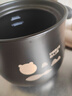 小熊（Bear）電砂鍋 電燉鍋 煲湯鍋 燉湯鍋 電燉盅 養生煮粥快速燜燉鍋 分體式高溫陶瓷雙鍋 DSG-B40J3 2L+4L 曬單實(shí)拍圖