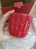 星巴克（Starbucks）紅色格紋款馬克杯(配攪拌棒)490ml陶瓷杯水杯咖啡杯年貨節禮物 曬單實(shí)拍圖